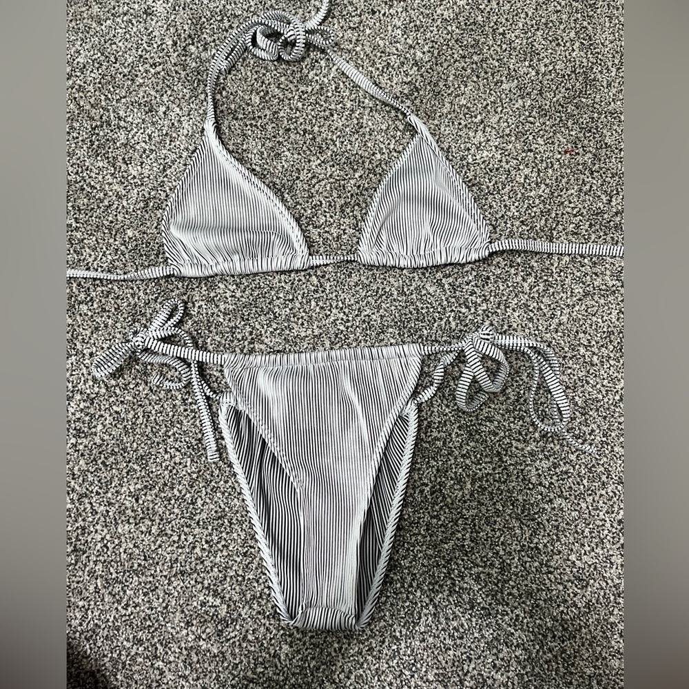 ribbed bikini set